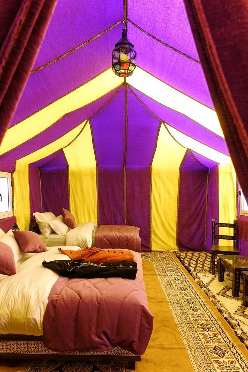 Sahara Majestic Luxury Camp Hotel Merzouga Exterior photo Interior of a luxury tent