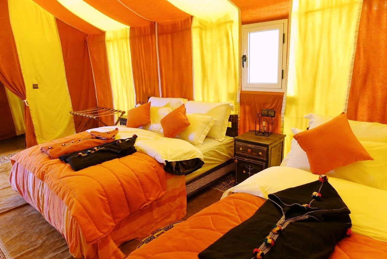 Sahara Majestic Luxury Camp Hotel Merzouga Exterior photo Interior of a tent