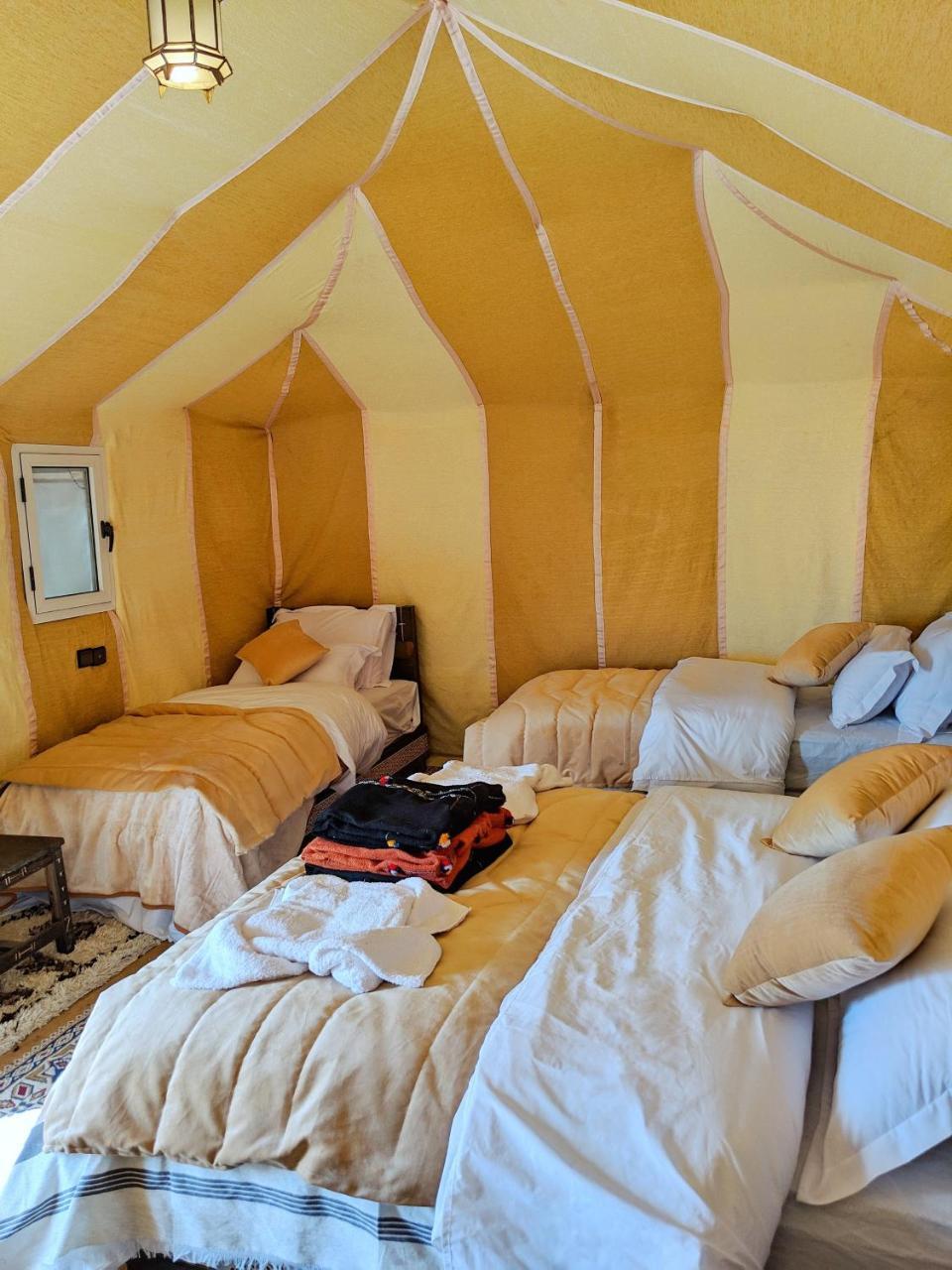 Sahara Majestic Luxury Camp Hotel Merzouga Exterior photo Interior of a luxury tent