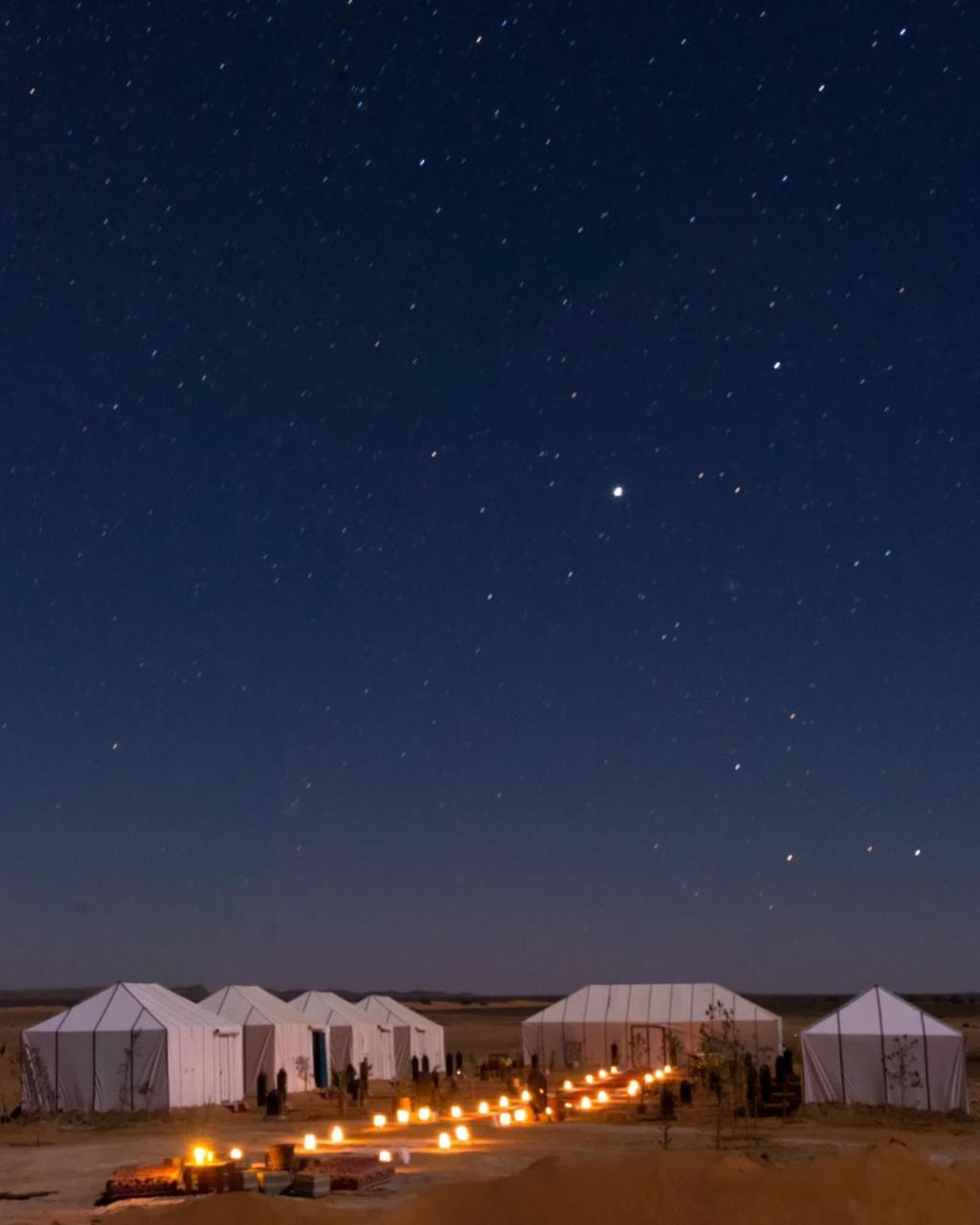 Sahara Majestic Luxury Camp Hotel Merzouga Exterior photo The Perseids meteor shower